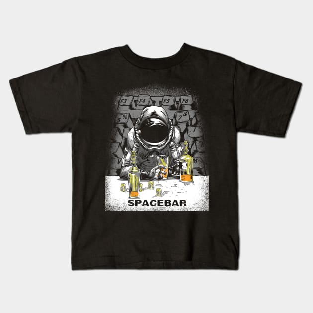 spacebar Kids T-Shirt by audi
